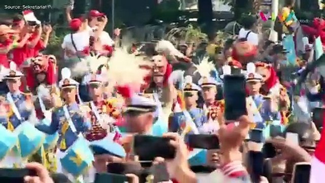 Kirab Bendera Merah Putih 2024 Lebih Panjang dari Monas-IKN