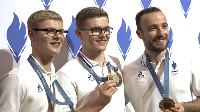 « Dans le futur l'objectif sera encore plus haut,» promet le pongiste Félix Lebrun