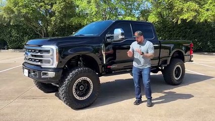 BRAND NEW 2024 FORD F250 PLATINUM TREMOR REVIEW! LIFTED ON 40 S!