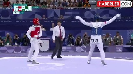 Yolun sonu altın olsun! Milli tekvandocumuz çeyrek finalde