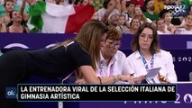 La entrenadora viral de la selección italiana de gimnasia artística