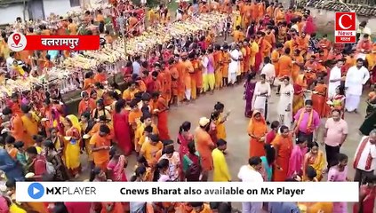 कांवड़ियों की टोली का विधायक के निज निवास में किया गया स्वागत