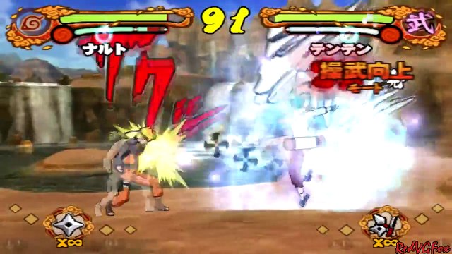 Naruto Shippuden; Ultimate Ninja 4 - Naruto Vs. Tenten