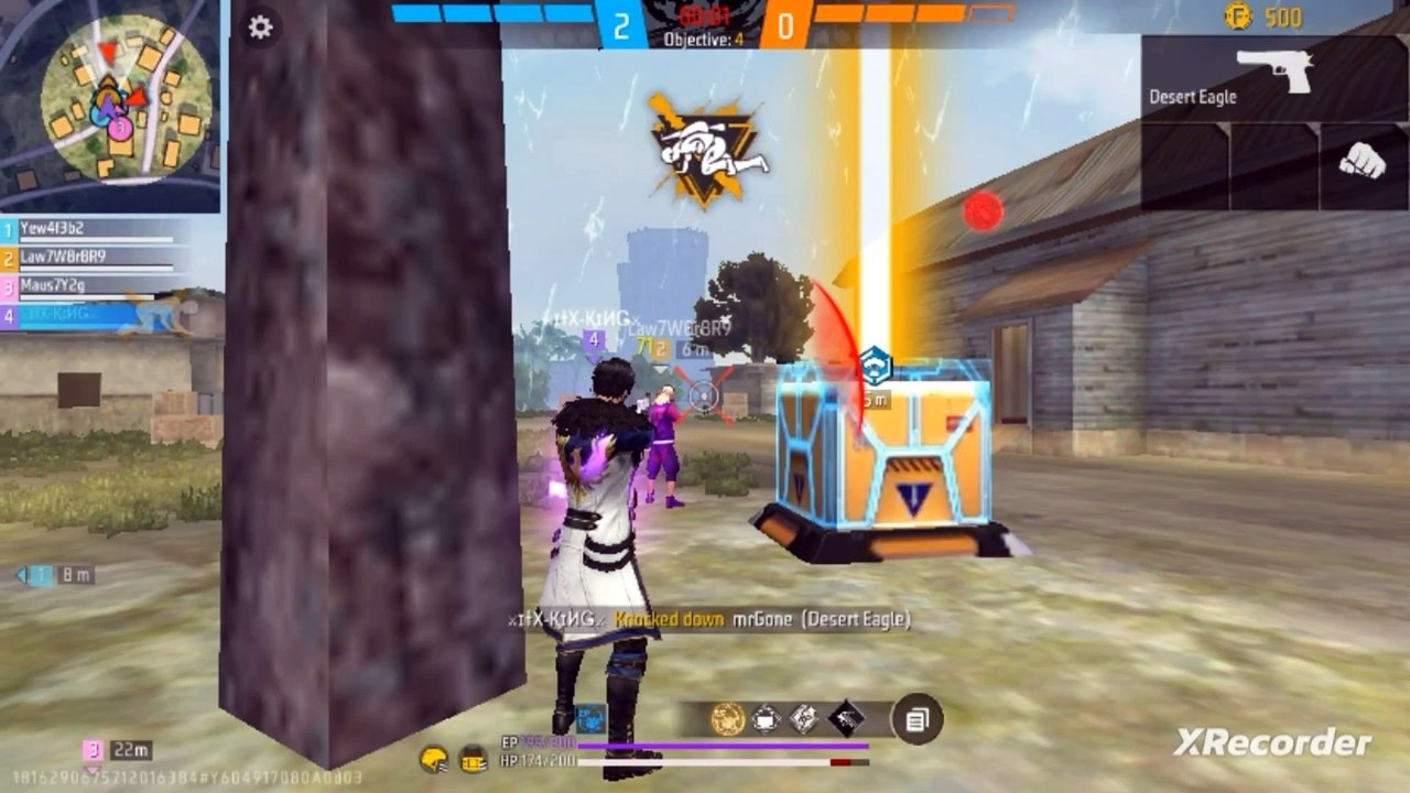 Free fire 4 kills in a row with head shot must watch full video