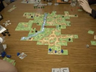 Carcassonne - une partie en stop motion