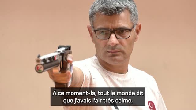 Paris 2024 - Star sur les réseaux sociaux, Yusuf Dikec heureux d'avoir été imité par Duplantis