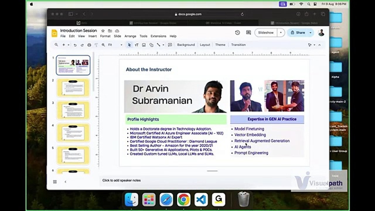 Generative AI Online Recorded Demo Video | Visualpath