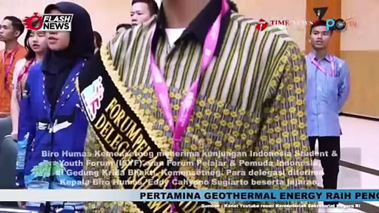 TERIMA KUNJUNGAN FORUM PELAJAR INDONESIA, KEMENSETNEG AJAK PEMUDA SEMARAKKAN PERINGATAN HUT RI KE-79