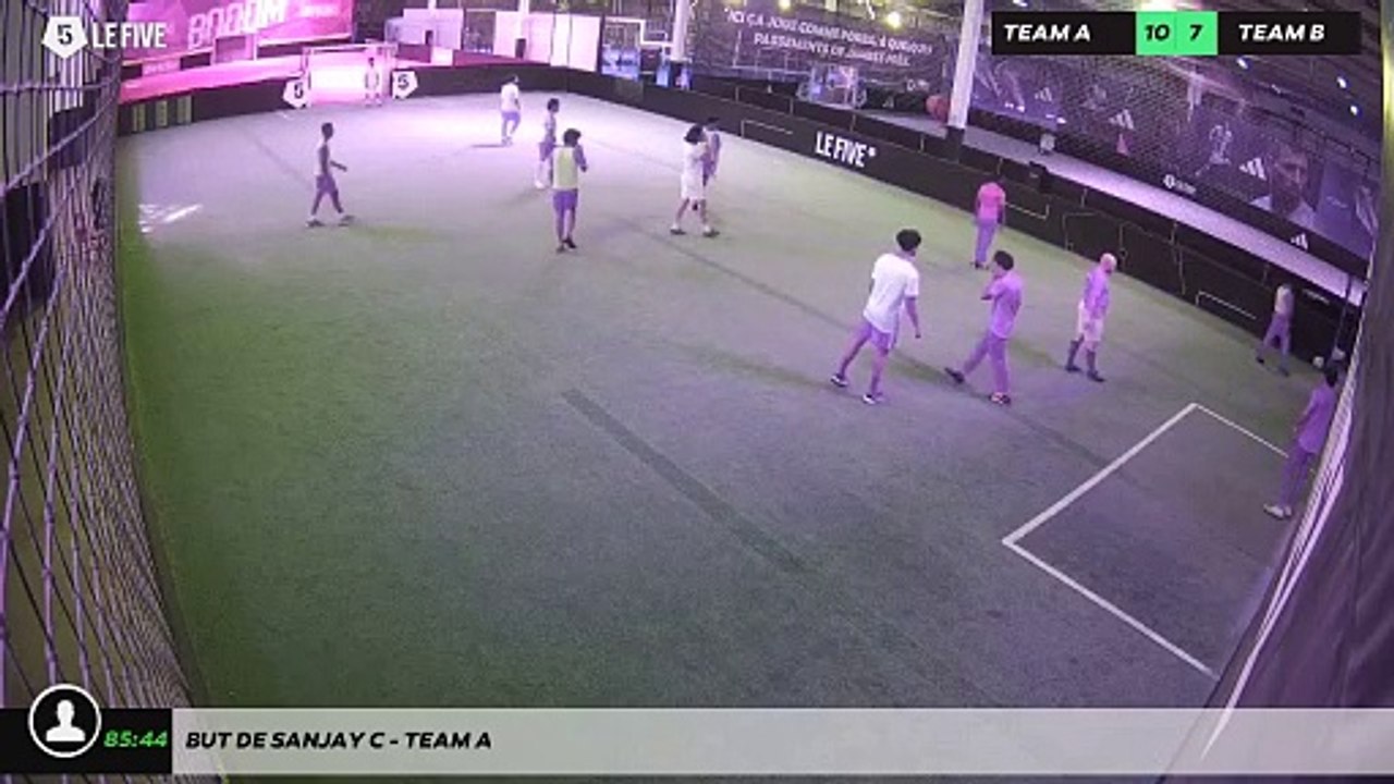 But de Sanjay C - Team A