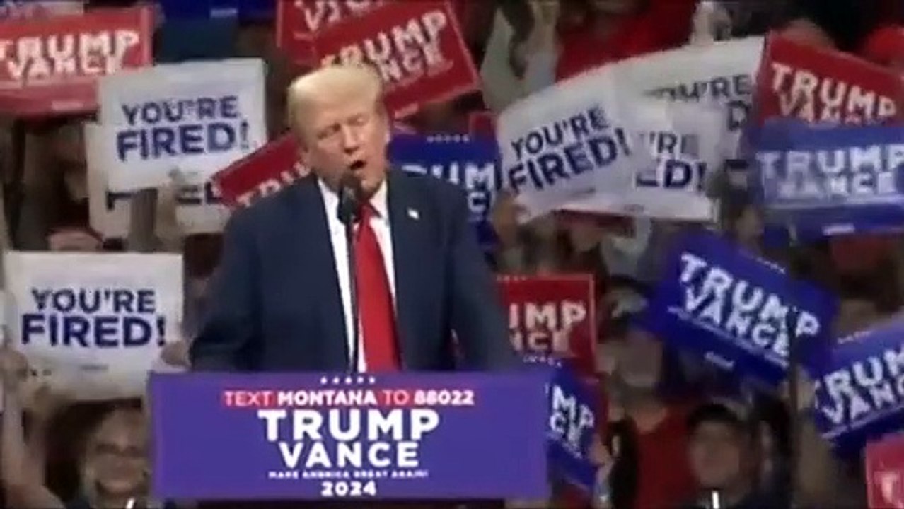 President Trump holds MAGA rally in Bozeman, MT
