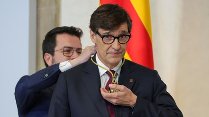 Salvador Illa toma posesión como presidente de la Generalitat