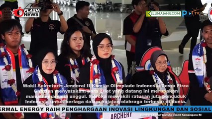 Kemenpora RI Sambut Kepulangan Atlet Atletik dan Panahan Tim Indonesia dari Olimpiade Paris 2024