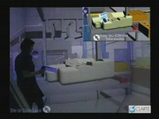 Travail collaboratif en espace immersif (Février 2008)