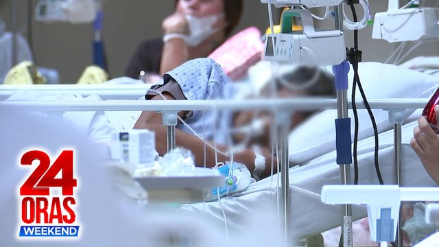 Private rooms ng ilang ospital, ginawa nang ward dahil sa dumaraming kaso ng leptospirosis | 24 Oras Weekend