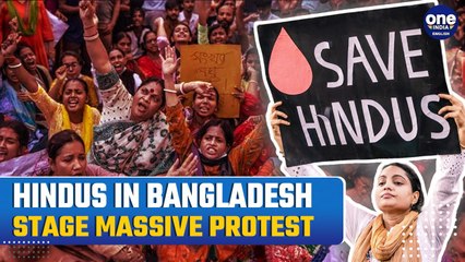 'Who Are We? Bengalis': Hundreds Hit Bangladesh Streets Over Attacks On Hindus | Watch