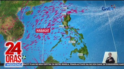 Habagat, patuloy na umiiral sa malaking bahagi ng bansa | 24 Oras Weekend