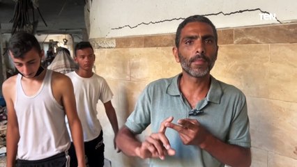 رواية أحد الفلسطينيين لما حدث في مدرسة التابعين: ناس بتصلي في بيت الله نزل عليهم صاروخ بدون إنذار