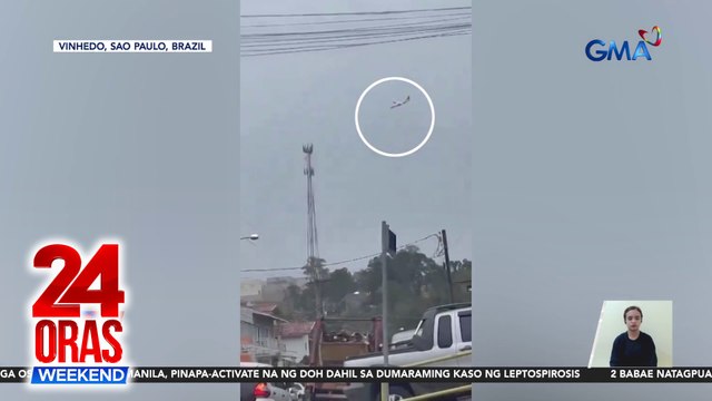 Eroplano, pahalang na umikot-ikot sa pagbagsak; 61 sakay, patay | 24 Oras Weekend
