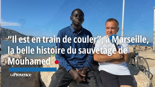 “Il est en train de couler”, à Marseille, la belle histoire du sauvetage de Mouhamed