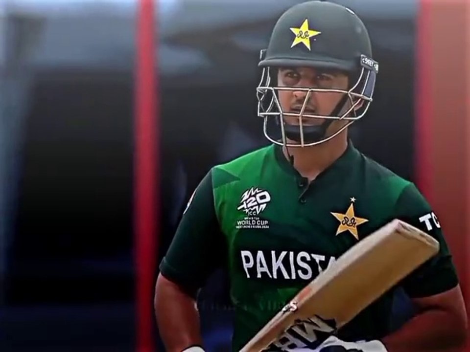 Saim ayub batting in worldcup 2024  | saim ayub batting against ireland in worldcup T20 2024