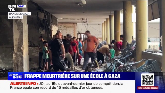 Gaza: ce que l'on sait sur la frappe israélienne sur une école qui a fait au moins 90 morts