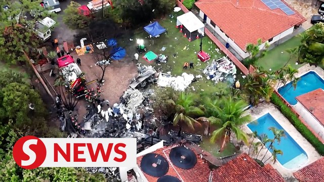 Brazilian emergency services working to identify, recover bodies from plane crash