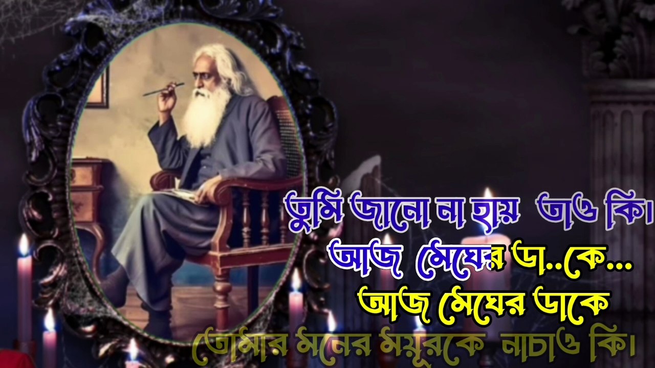 Amar Praner Majhe Sudha Achhe | Karaoke with Lyrics | আমার  প্রাণের মাঝে সুধা আছে. Tagore Songs | Rabindrasangeet |