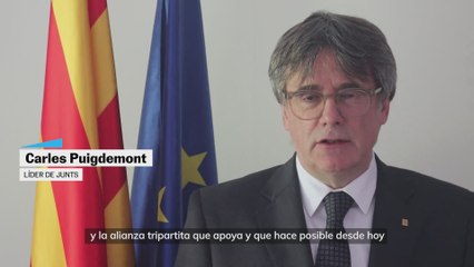 Puigdemont reaparece y reconoce el gobierno de Illa