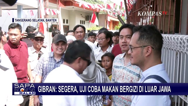 Gibran Sebut Tengah Matangkan Persiapan Uji Coba Makan Bergizi Gratis di Luar Jawa