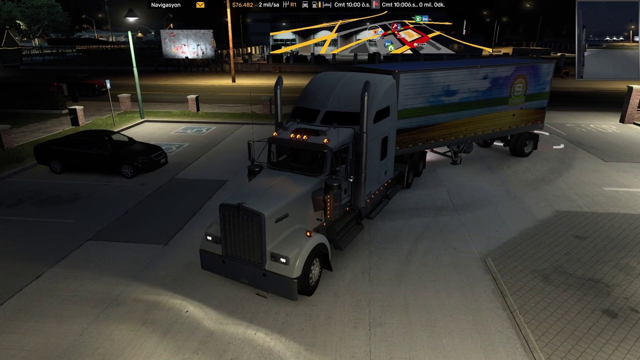Frozen Fruit-Exit: Camp Verde * Target:Flagstaff #Peterbilt 389 #ETS2 - American Truck Simulator