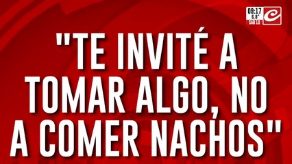 Tremendo: la invitó a salir y se enojó porque pidió nachos