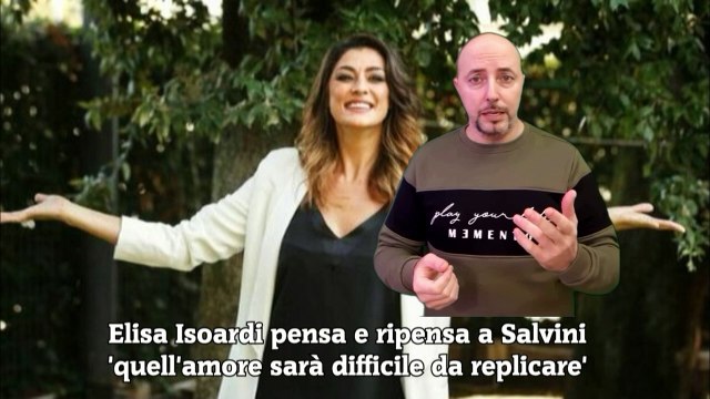 Elisa Isoardi pensa e ripensa a Salvini 'quell'amore sarà difficile da replicare'