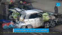 Choque fatal en 7 y 49, en  pleno centro de La Plata