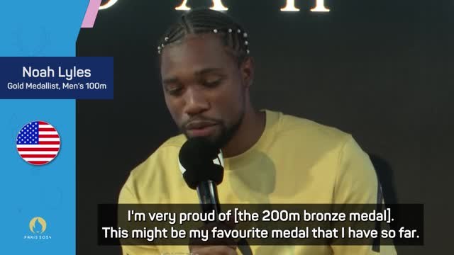 200m bronze means more to me than 100m gold - Lyles