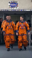 Artemis II Astronauts Launch Day Demo