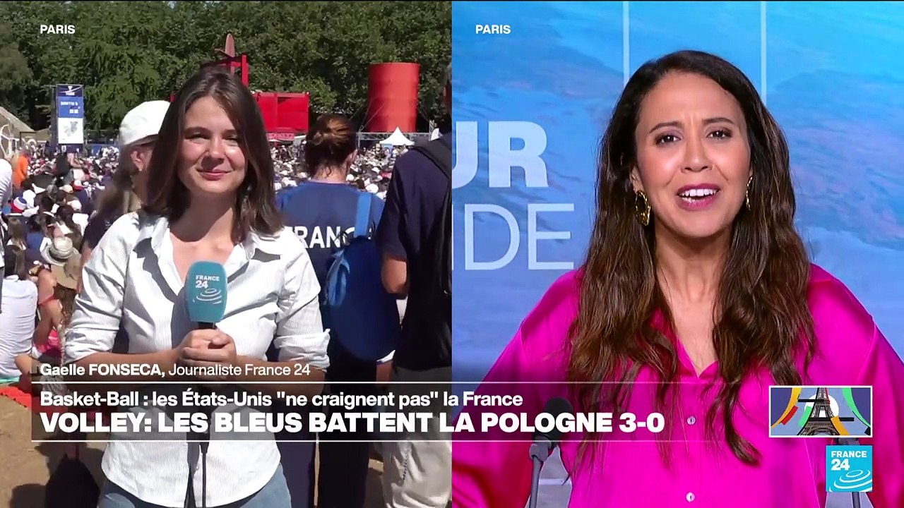 JO 2024 : au Club France, les supporters attendent les volleyeurs champions olympiques