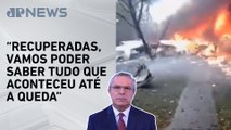 Diogo da Luz comenta importância e diferença nas duas caixas-pretas do acidente aéreo em Vinhedo
