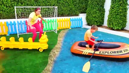 The Floor is Lava and more kids videos with animations Vlad and Niki | Hindi Dubbed