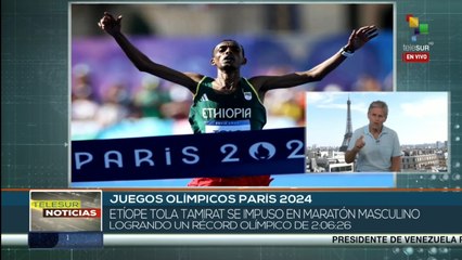 El corredor Etíope Tola Tamirat logro récord olímpico en París 2024