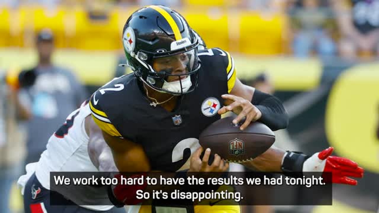Tomlin laments 'sloppy' Steelers performance in Texans loss