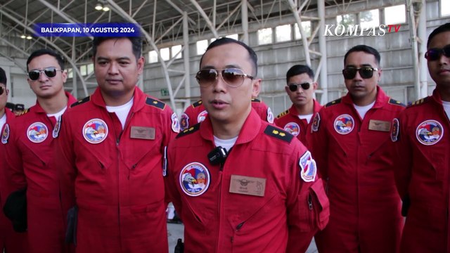Pesawat Tempur F-16 dan Jupiter Aerobatic Team tiba di Balikpapan, Siap Atraksi di HUT RI-79 di IKN