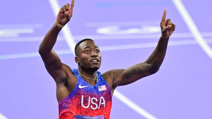 Grant Holloway revient sur sa victoire au 110 m haies