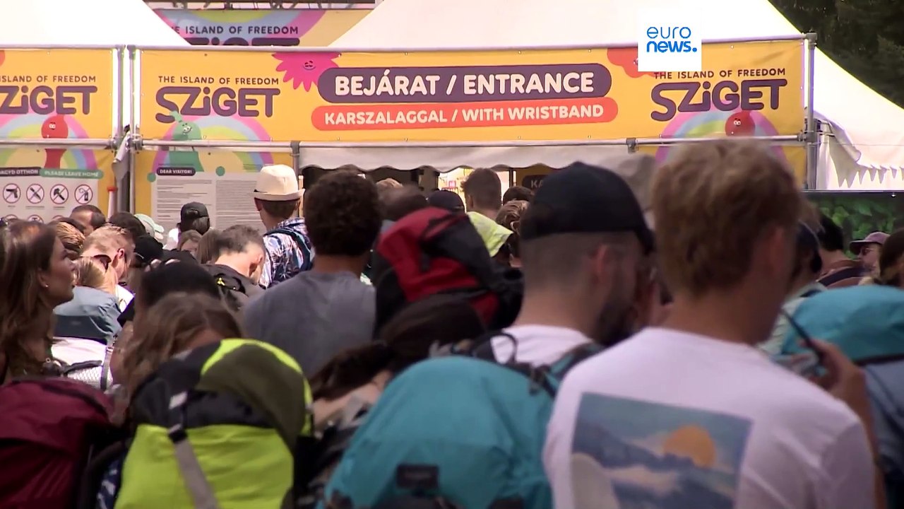Sziget-Festival in Budapest: Knapp eine halbe Million Besucher aus aller Welt werden erwartet