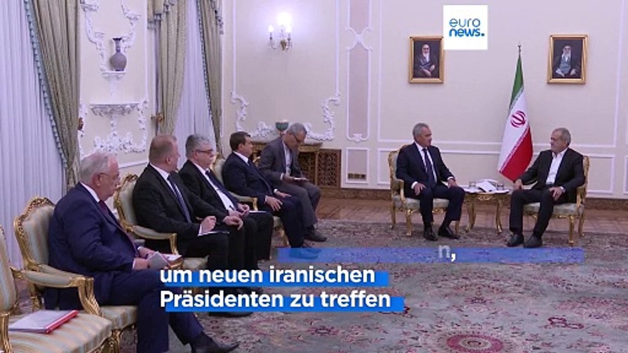 Ziemlich beste Freunde: Iran und Russland wollen Zusammenarbeit stärken