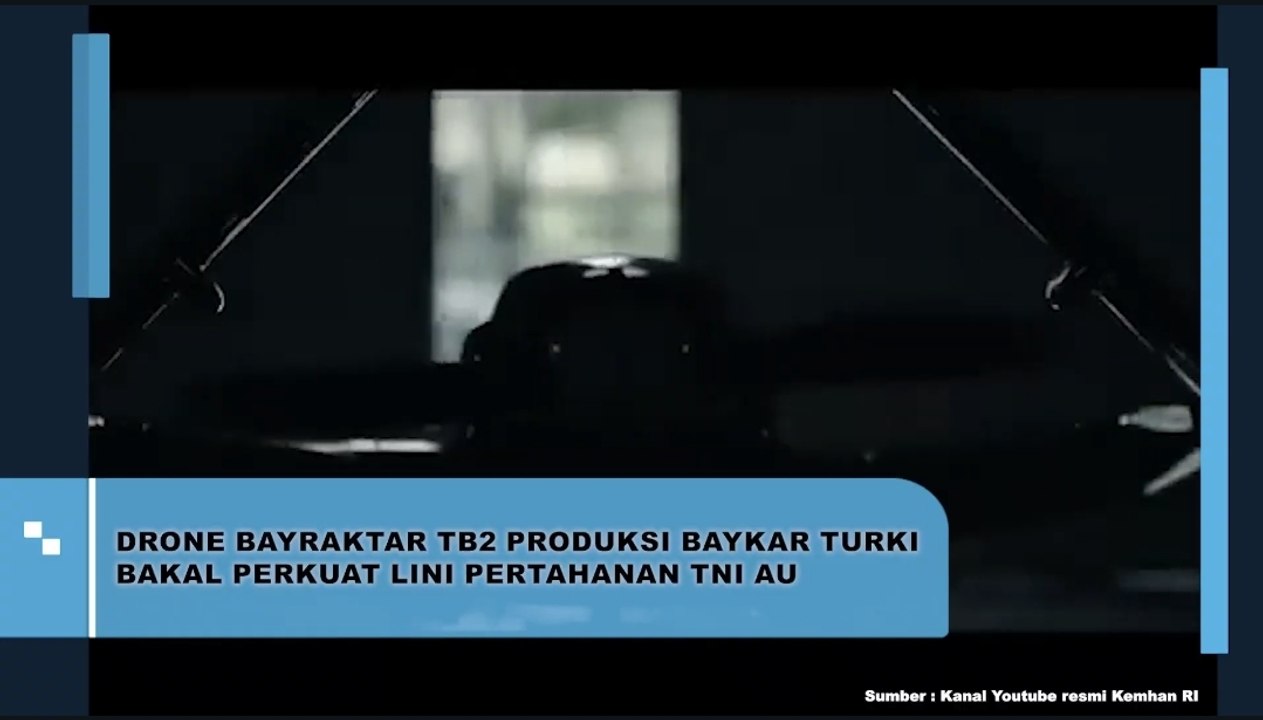 Drone Bayraktar TB2 Produksi Baykar Turki Bakal Perkuat Lini Pertahanan TNI AU