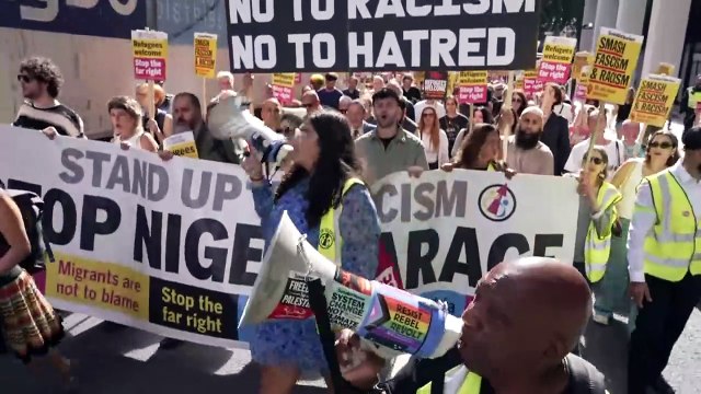 Protesters accuse Reform UK of whipping up racism