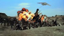 Starship Troopers  Bug Fight In The Desert  Full Scene