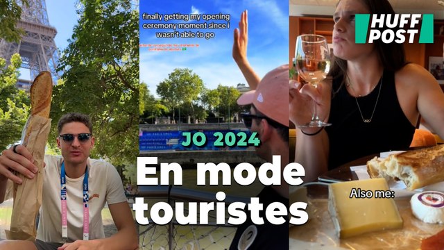 Les athlètes sont des touristes comme les autres en attendant la fin des JO