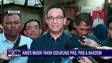 Download Video: Kabar Ditinggal Parpol Pengusung di Pilkada Jakarta, Anies Masih Yakin Dukungan PKS, PKB, dan Nasdem