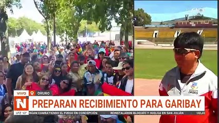 preparan recibimiento para Garibay